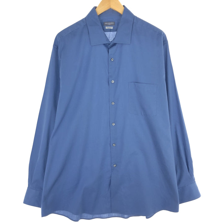 VAN HEUSEN REGULAR FIT STRETCH long sleeve shirt, men's XL /eaa453491