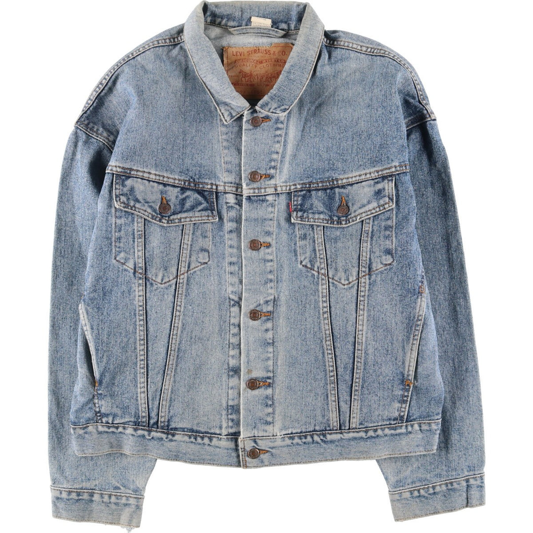 90'S Levi's 70598-4891 Oversized Patch Denim Jacket, Made in Canada, Men's L, Vintage /eaa453517