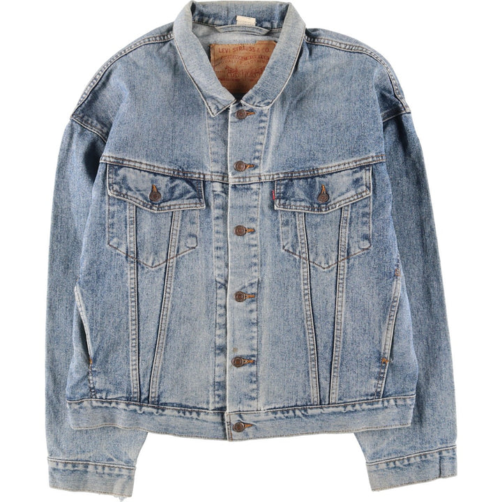 90'S Levi's 70598-4891 Oversized Patch Denim Jacket, Made in Canada, Men's L, Vintage /eaa453517