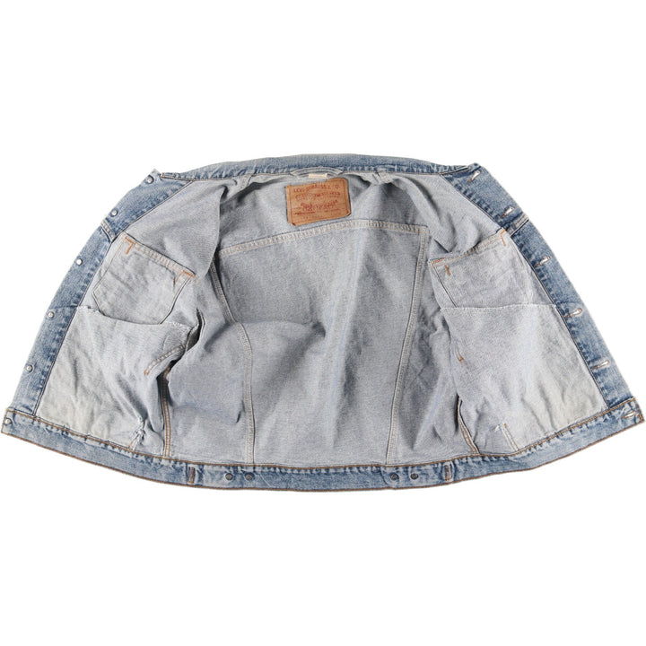 90'S Levi's 70598-4891 Oversized Patch Denim Jacket, Made in Canada, Men's L, Vintage /eaa453517