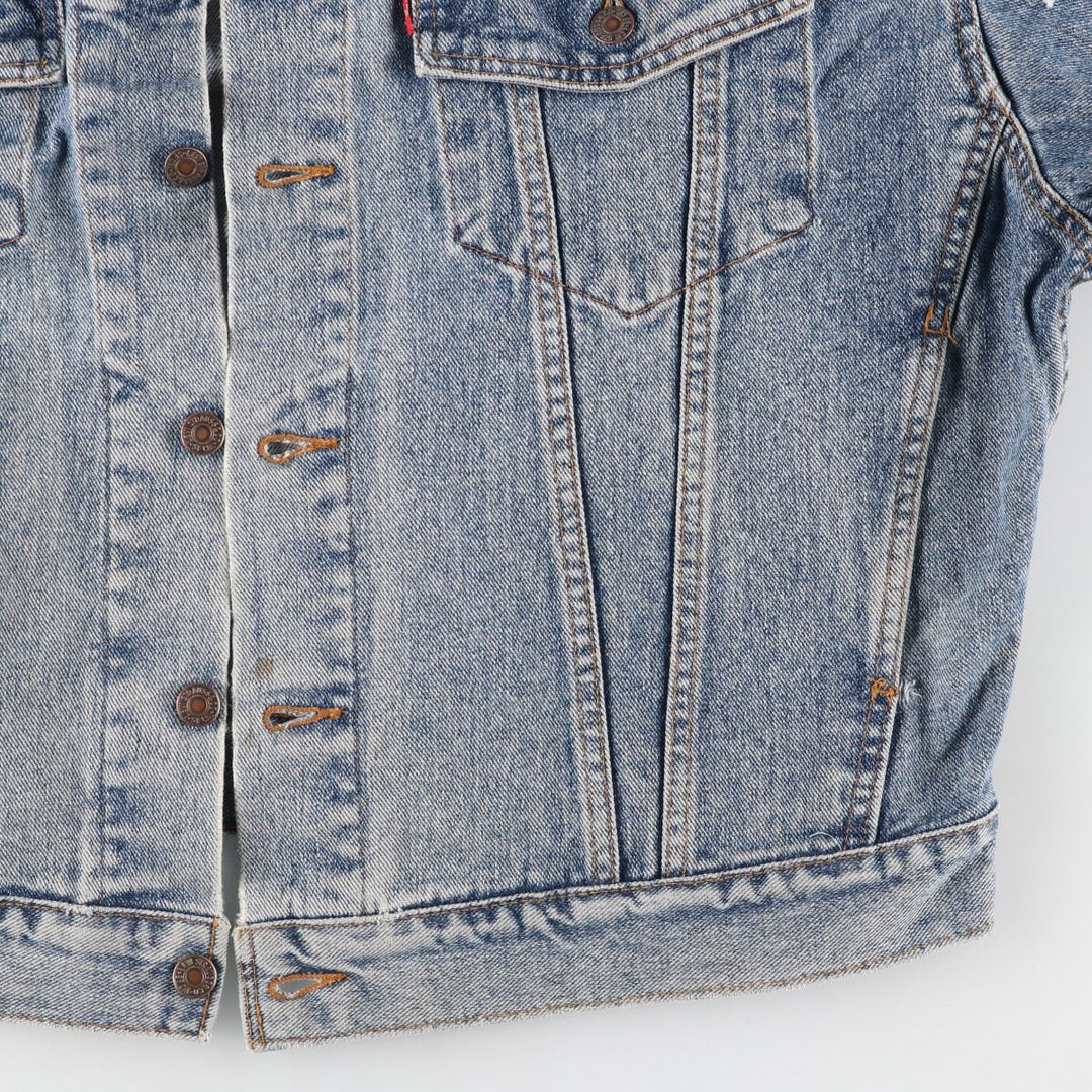 90'S Levi's 70598-4891 Oversized Patch Denim Jacket, Made in Canada, Men's L, Vintage /eaa453517