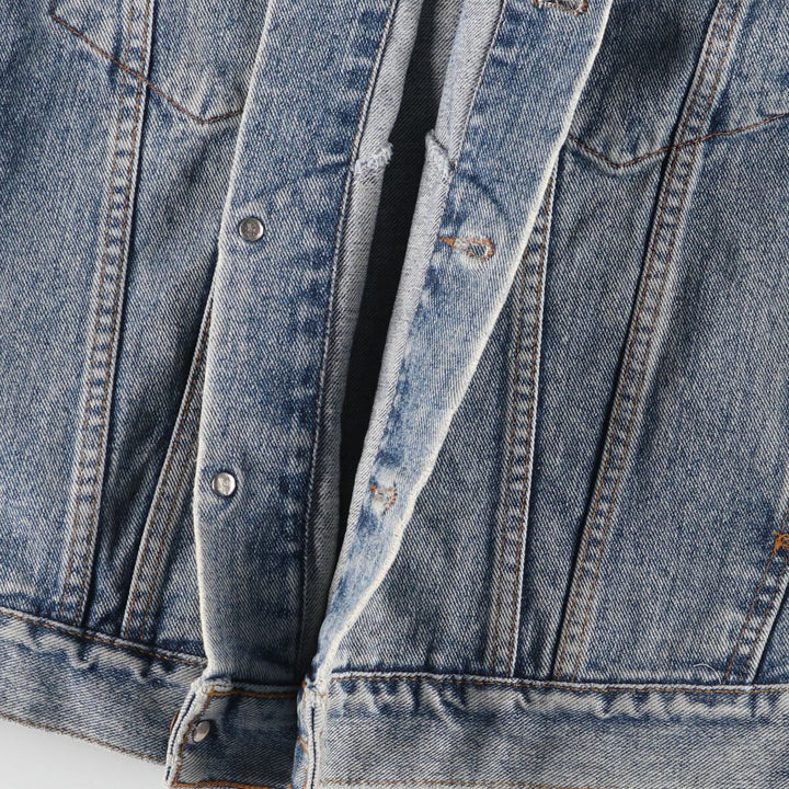 90'S Levi's 70598-4891 Oversized Patch Denim Jacket, Made in Canada, Men's L, Vintage /eaa453517