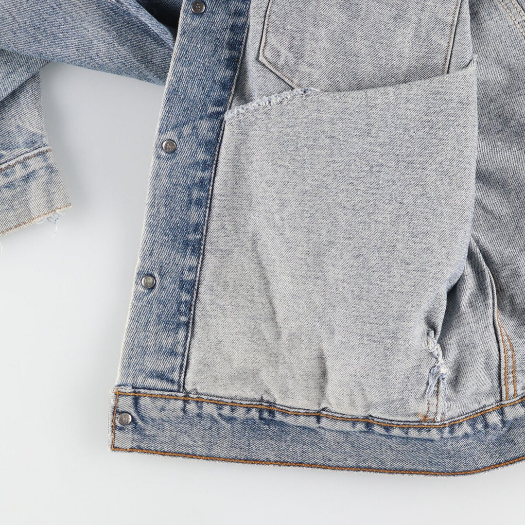 90'S Levi's 70598-4891 Oversized Patch Denim Jacket, Made in Canada, Men's L, Vintage /eaa453517