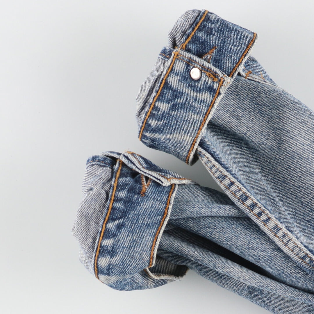 90'S Levi's 70598-4891 Oversized Patch Denim Jacket, Made in Canada, Men's L, Vintage /eaa453517