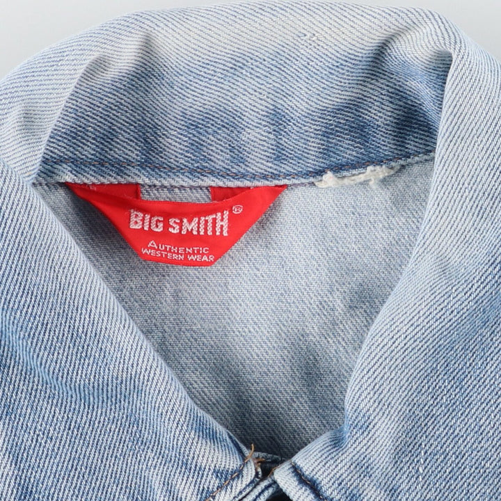 80'S Big Smith Denim Jacket Men's M Vintage / eaa453520