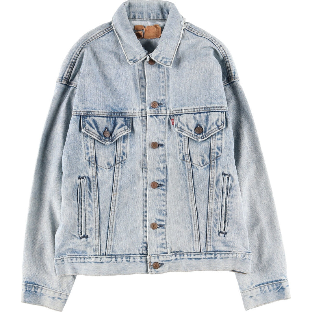 80'S Levi's 70507-0219 denim jacket, denim jacket, made in USA, men's M, vintage /eaa453526