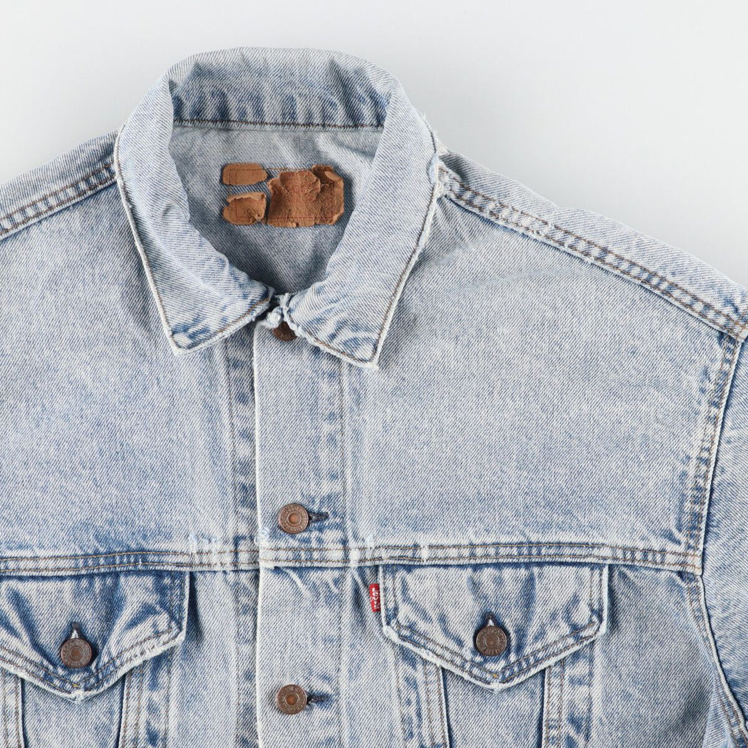 80'S Levi's 70507-0219 denim jacket, denim jacket, made in USA, men's M, vintage /eaa453526