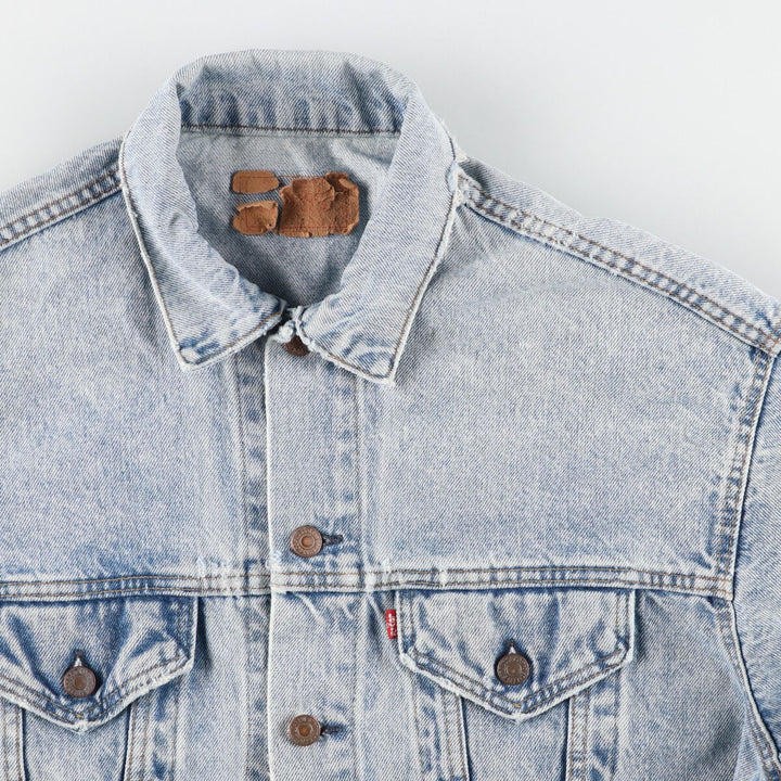 80'S Levi's 70507-0219 denim jacket, denim jacket, made in USA, men's M, vintage /eaa453526