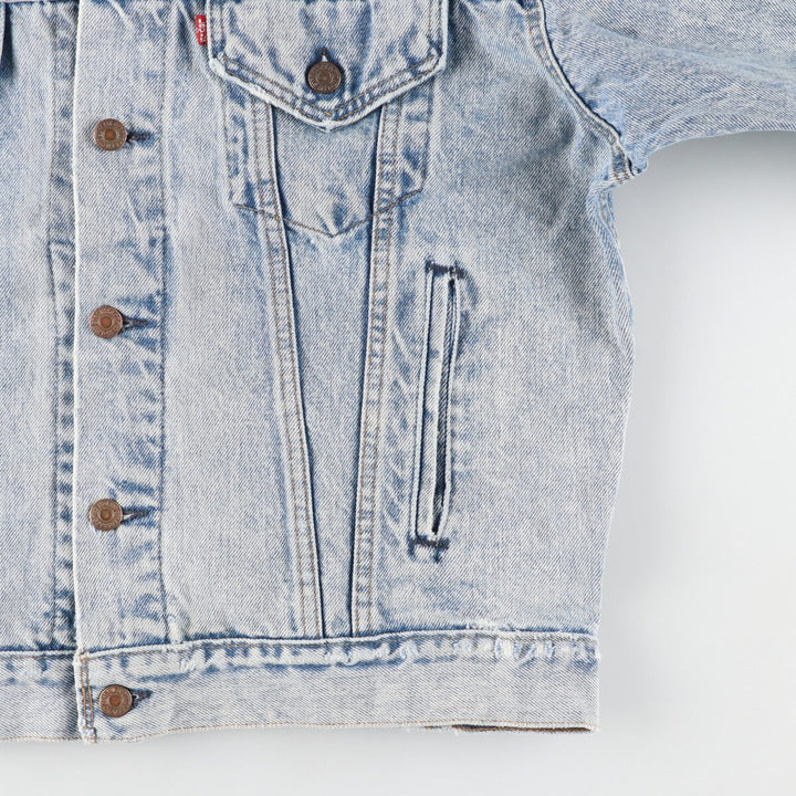 80'S Levi's 70507-0219 denim jacket, denim jacket, made in USA, men's M, vintage /eaa453526