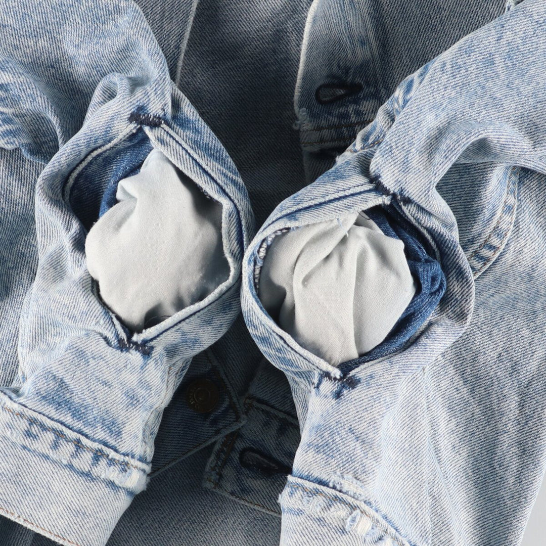 80'S Levi's 70507-0219 denim jacket, denim jacket, made in USA, men's M, vintage /eaa453526