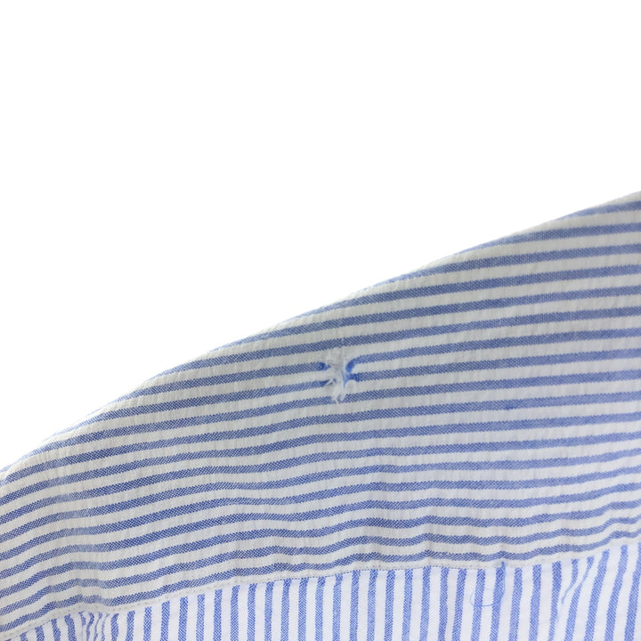 Ralph Lauren Classic Fit Seersucker Short Sleeve Button Down Striped Shirt Men's XL/eaa453533