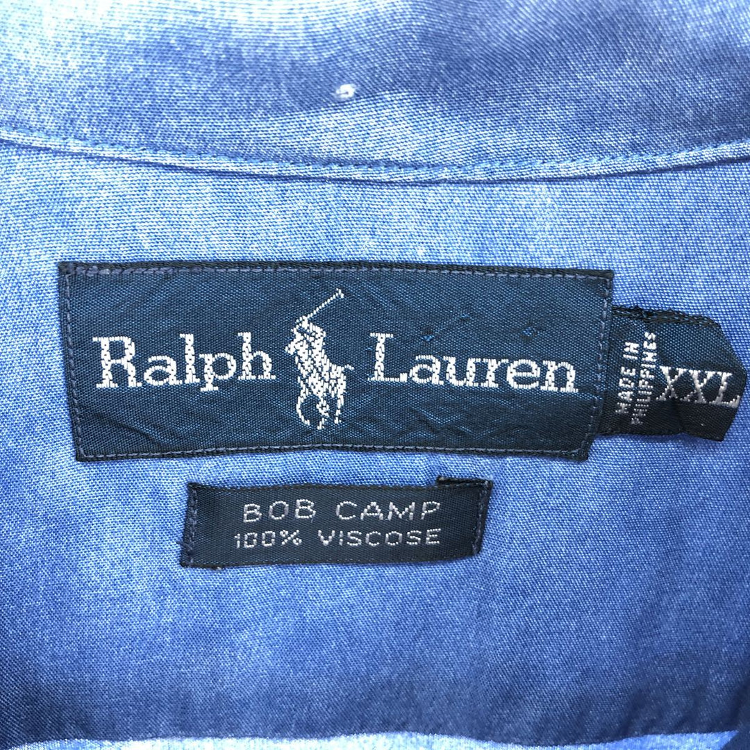 Ralph Lauren BOB CAMP short sleeve button down shirt for men XXL / eaa453539