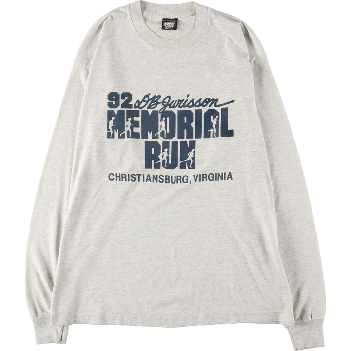 90'S Fruit of the Loom Long Sleeve T-Shirt, Made in USA, Men's XL, Vintage /eaa453576