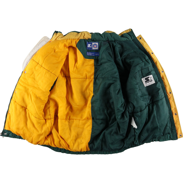 90'S Starter NFL Green Bay Packers padded puffer jacket, men's XL equivalent, vintage /eaa453640