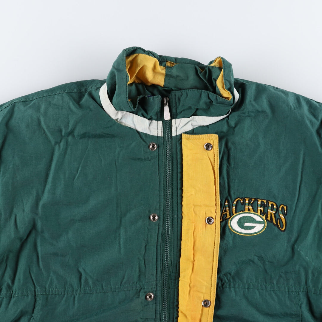 90'S Starter NFL Green Bay Packers padded puffer jacket, men's XL equivalent, vintage /eaa453640