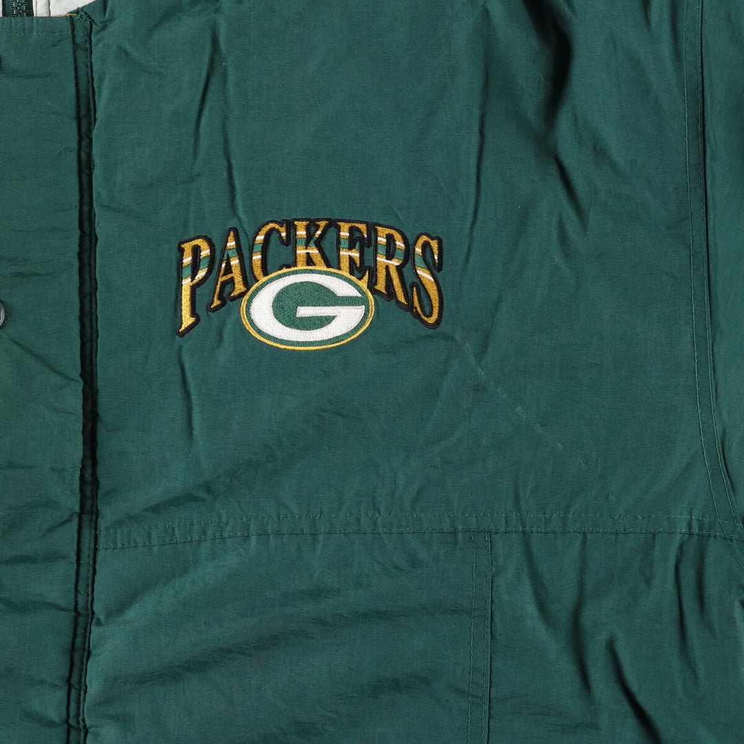 90'S Starter NFL Green Bay Packers padded puffer jacket, men's XL equivalent, vintage /eaa453640