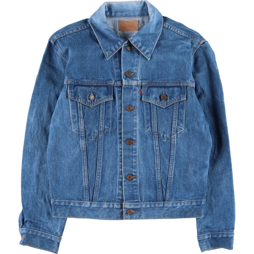 70s~80'S Levi's 75506-0217 denim jacket, denim jacket, men's size M, vintage / eaa453665