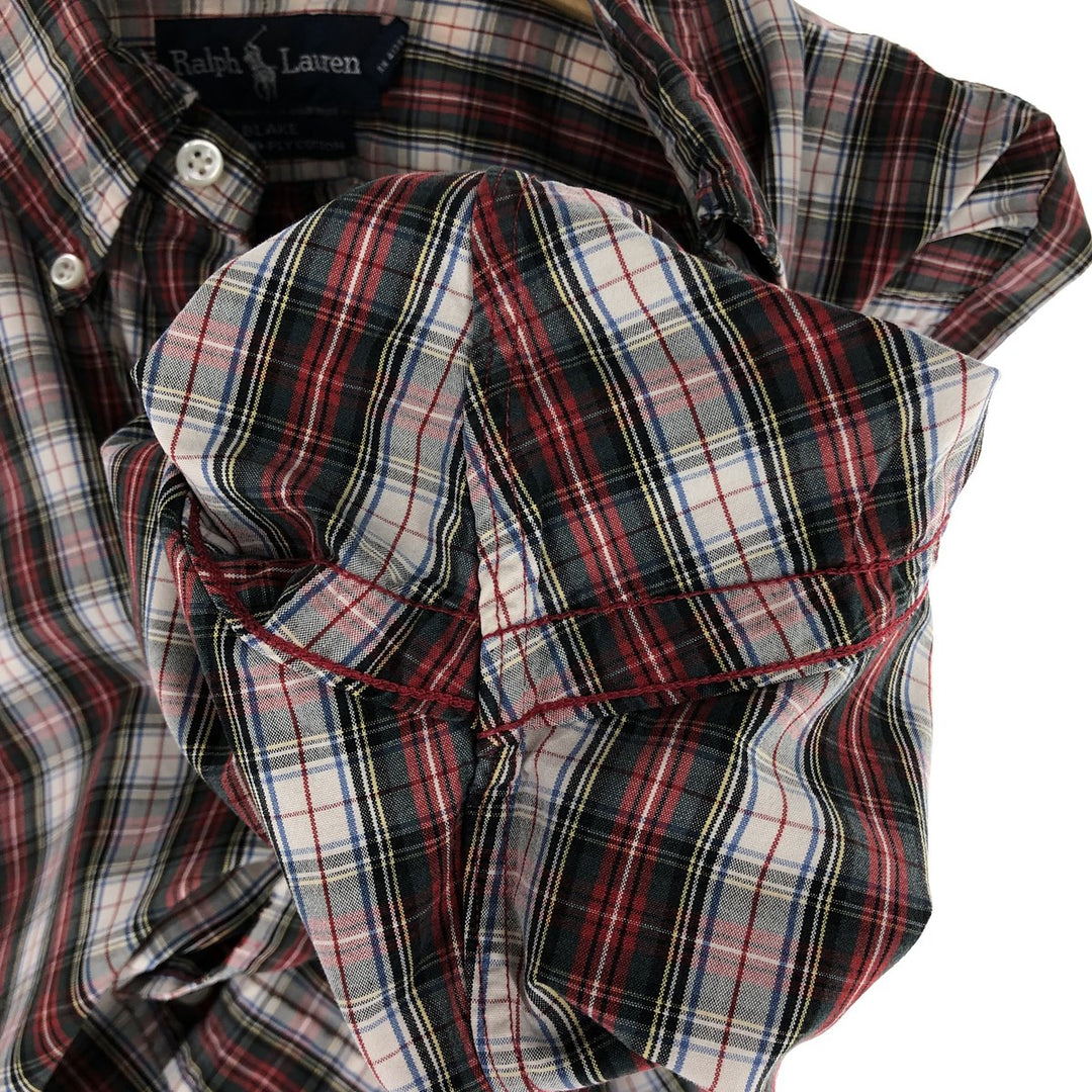 POLO RALPH LAUREN BLAKE long sleeve button down check shirt men's XL /eaa453709