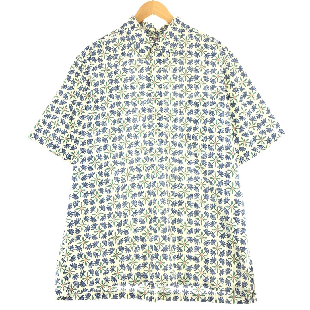 Reyn Spooner COMMEMORATIVE CLASSICS All-over Print Pullover Button-Down Hawaiian Aloha Shirt Men's XL /eaa453768