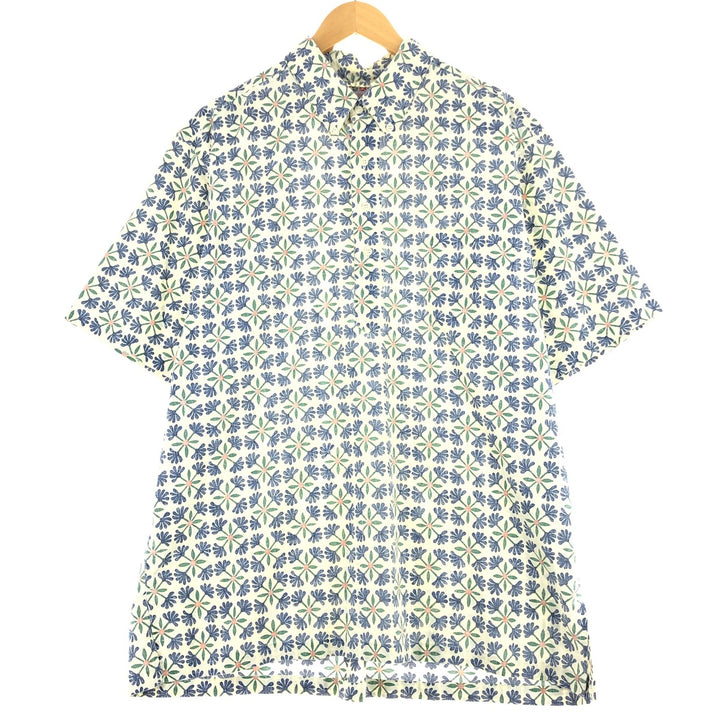 Reyn Spooner COMMEMORATIVE CLASSICS All-over Print Pullover Button-Down Hawaiian Aloha Shirt Men's XL /eaa453768