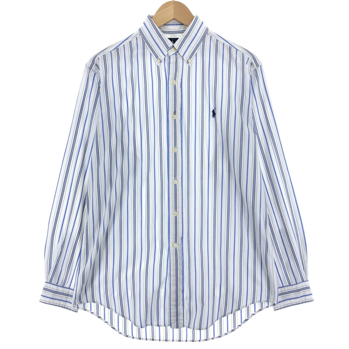 Ralph Lauren YARMOUTH Long Sleeve Button Down Striped Shirt Men's L /eaa453843