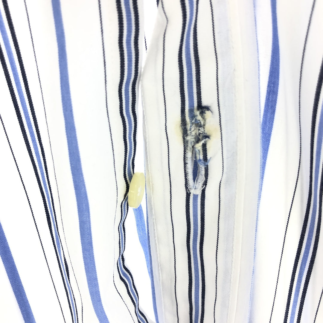 Ralph Lauren YARMOUTH Long Sleeve Button Down Striped Shirt Men's L /eaa453843