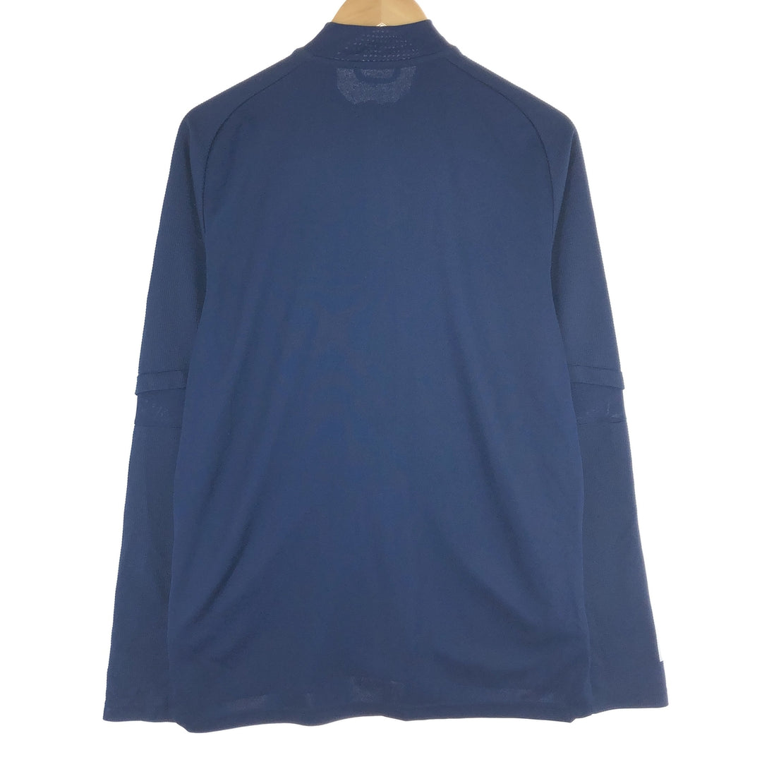 Adidas Spain national team jersey track jacket men's L polyester navy blue type Vintage Second Hand