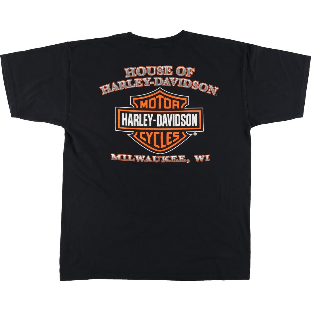 Harley-Davidson Motorcycle Bike T-shirt Men's L /eaa453992