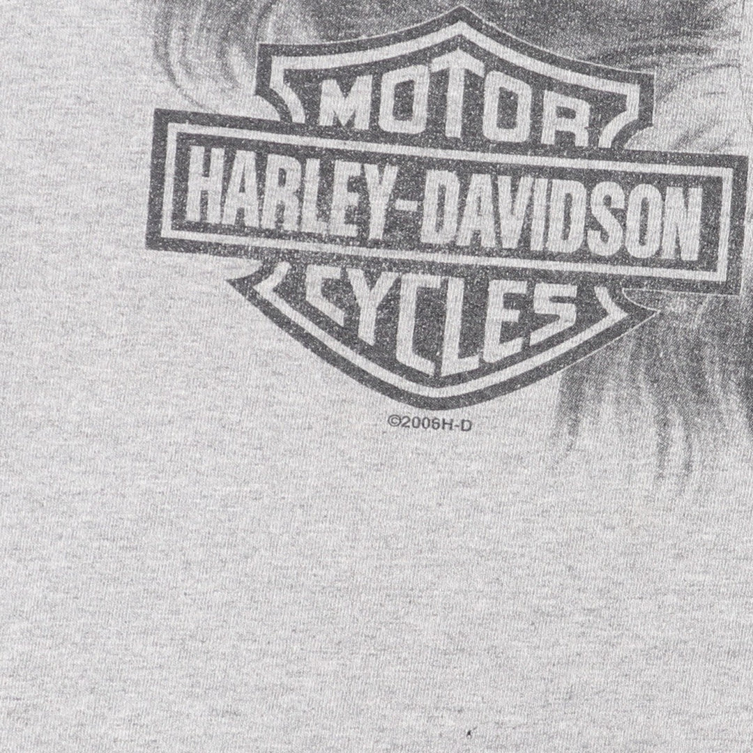 00'S Harley-Davidson Motorcycle Bike T-shirt Made in USA Men's M /eaa453999