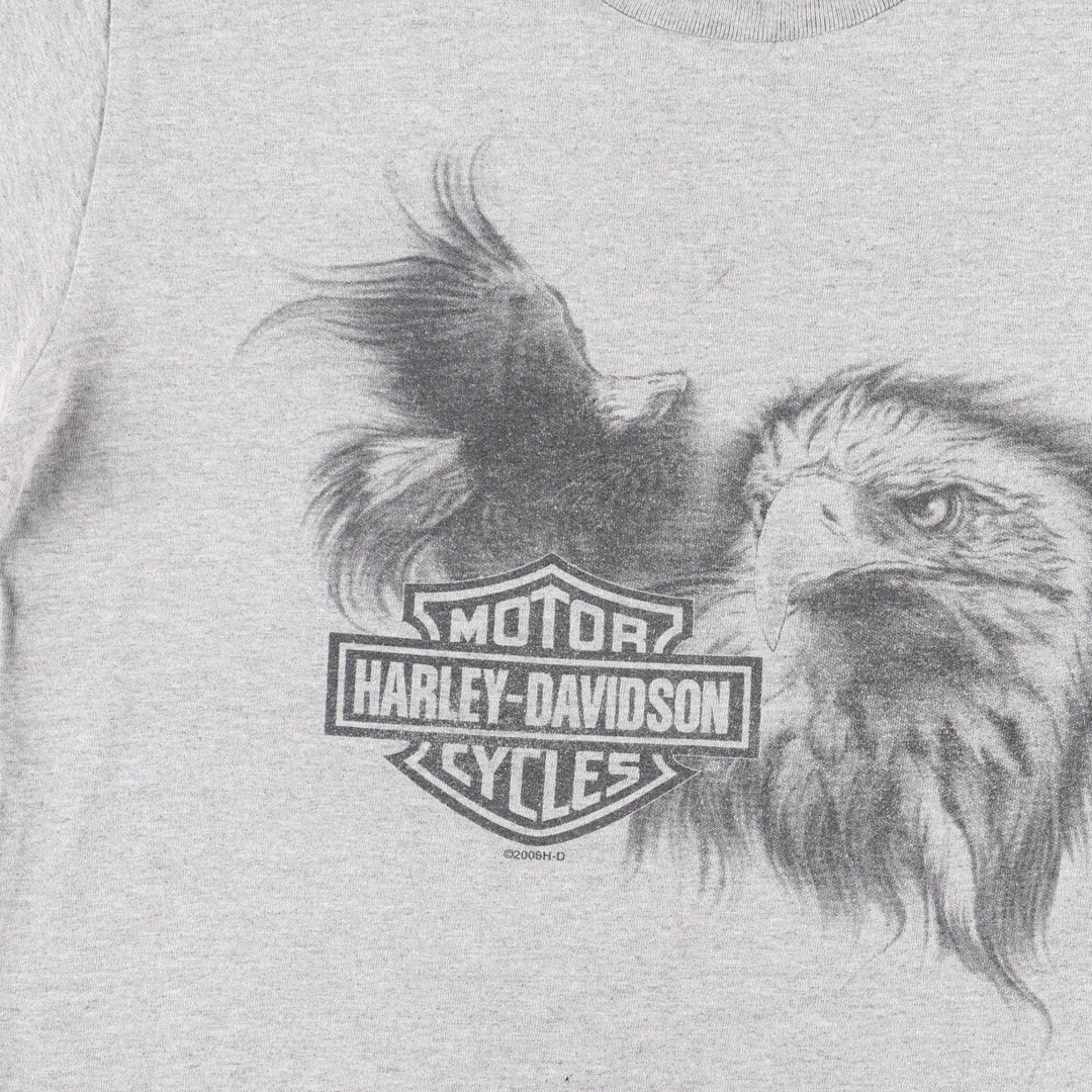 00'S Harley-Davidson Motorcycle Bike T-shirt Made in USA Men's M /eaa453999