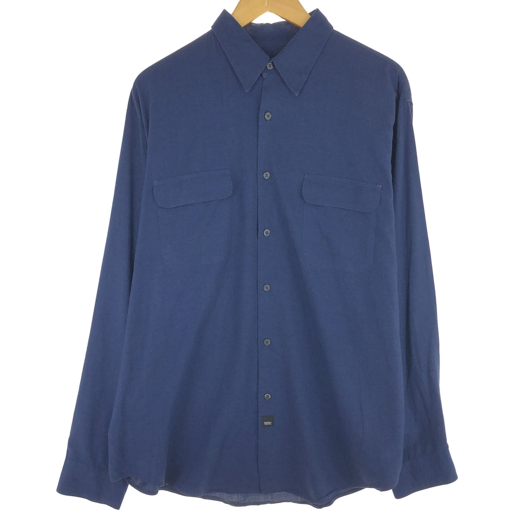 mossimo long sleeve rayon shirt men's XL /eaa454028