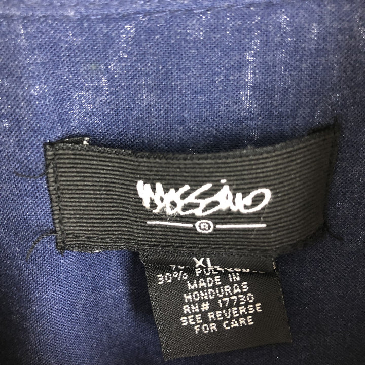 mossimo long sleeve rayon shirt men's XL /eaa454028