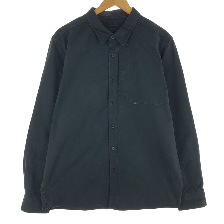 Oakley OAKLEY Long Sleeve Polycotton Shirt Men's L /eaa454029