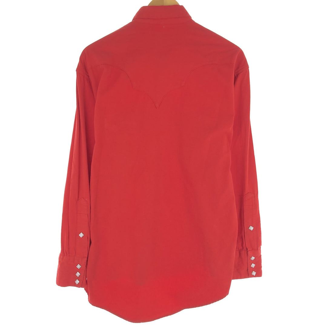 80'S Rockmount Ranch Wear Long Sleeve Western Shirt Made in USA Men's L Vintage /eaa454038