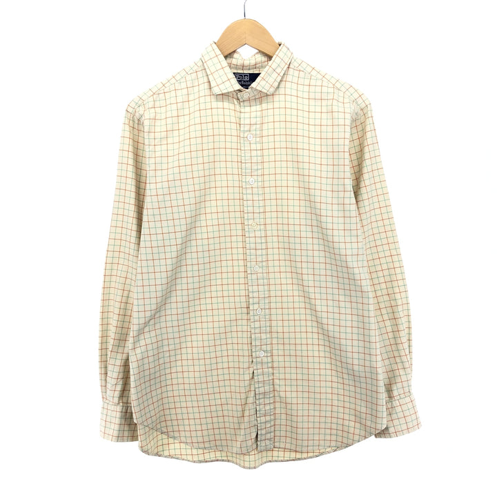 Ralph Lauren POLO by Ralph Lauren Long Sleeve Check Shirt Men's XL /eaa454043