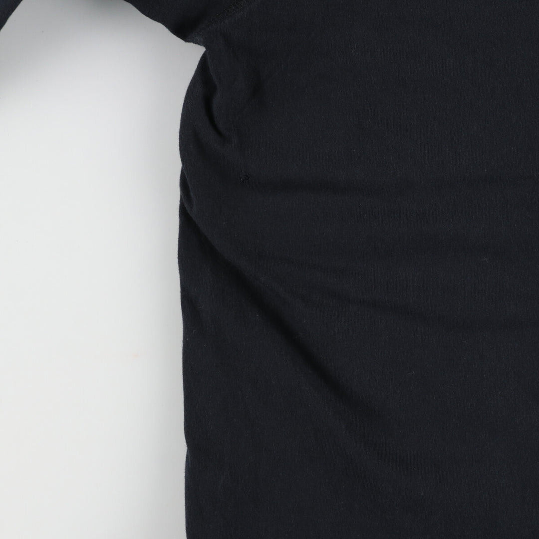 Eddie Bauer Long T-shirt, Men's L cotton black type Vintage Second Hand