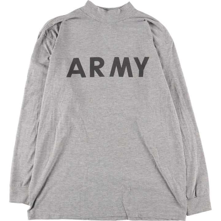 USARMY mock neck long T-shirt, long T, men's L /eaa454091