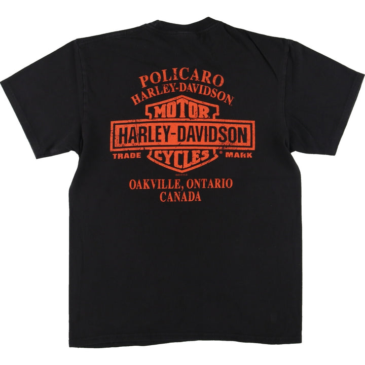 Harley-Davidson Motorcycle Bike T-shirt Men's M /eaa454122