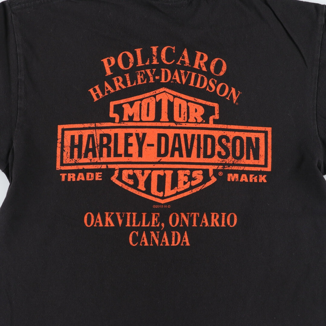 Harley-Davidson Motorcycle Bike T-shirt Men's M /eaa454122