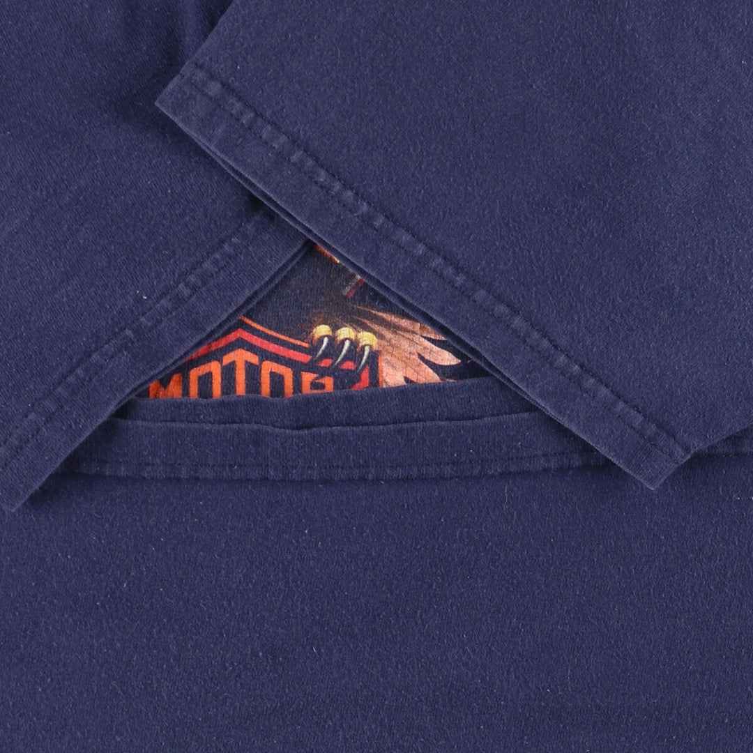 Harley-Davidson Eagle Pattern Motorcycle Bike T-shirt Men's XL /eaa454138