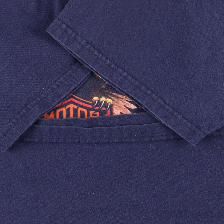 Harley-Davidson Eagle Pattern Motorcycle Bike T-shirt Men's XL /eaa454138