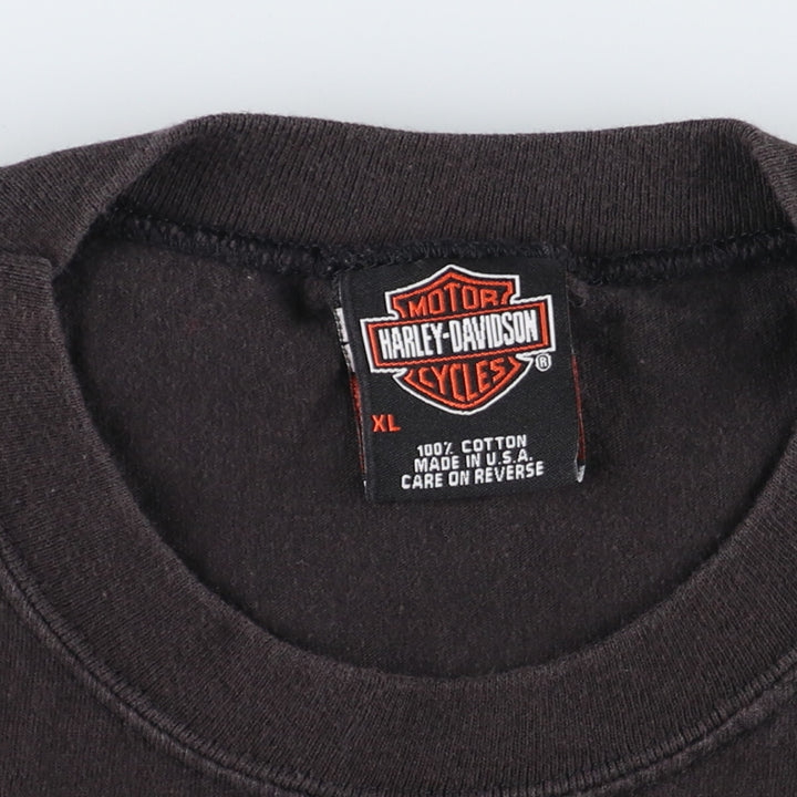 00'S Harley-Davidson Sleeveless Motorcycle Bike T-Shirt Made in USA Men's XL /eaa454145