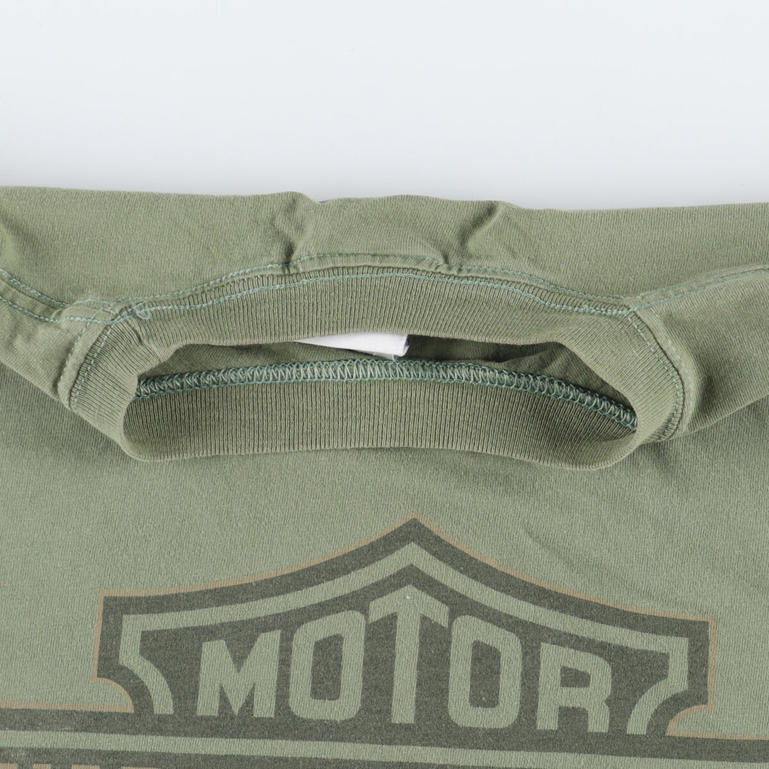 00'S Harley-Davidson HANES Motorcycle Bike T-shirt Made in USA Men's XL /eaa454149