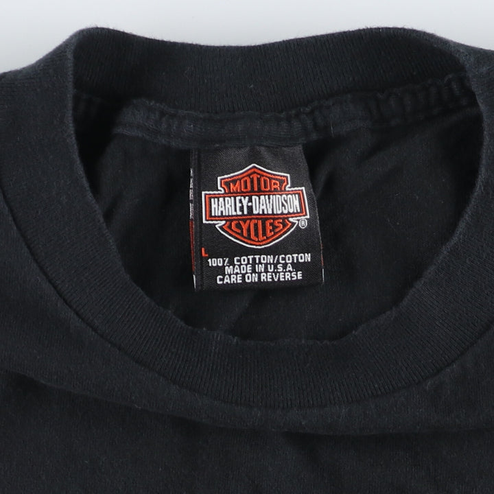 Harley-Davidson Motorcycle Bike T-shirt Made in USA Men's L /eaa454155