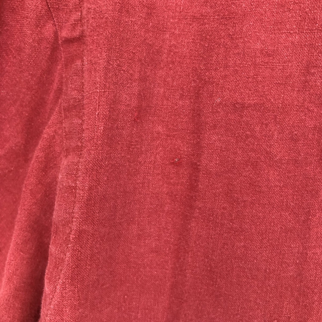 Ralph Lauren long sleeve linen button down shirt, men's L /eaa454201