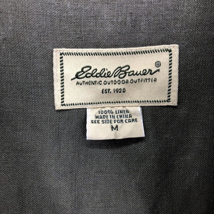 Eddie Bauer Long Sleeve Linen Shirt Men's L /eaa454212