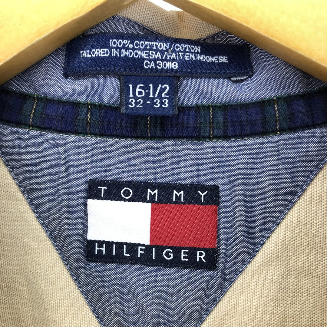 90'S Tommy Hilfiger Long Sleeve Button Down Shirt Men's XL Vintage /eaa454214