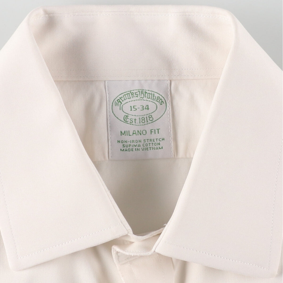 Brooks Brothers Est.1818 Milano Fit Long Sleeve Button Down Shirt Men's Medium /eaa454219