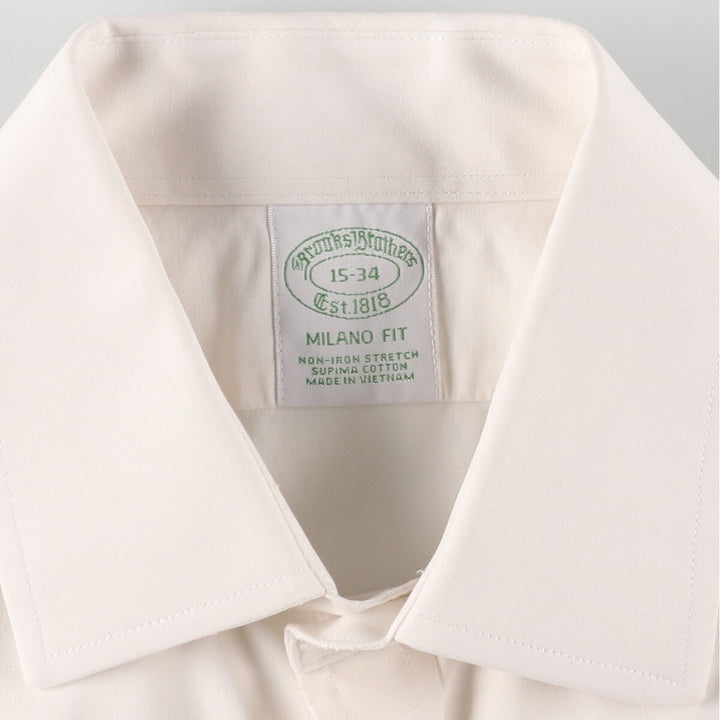 Brooks Brothers Est.1818 Milano Fit Long Sleeve Button Down Shirt Men's Medium /eaa454219