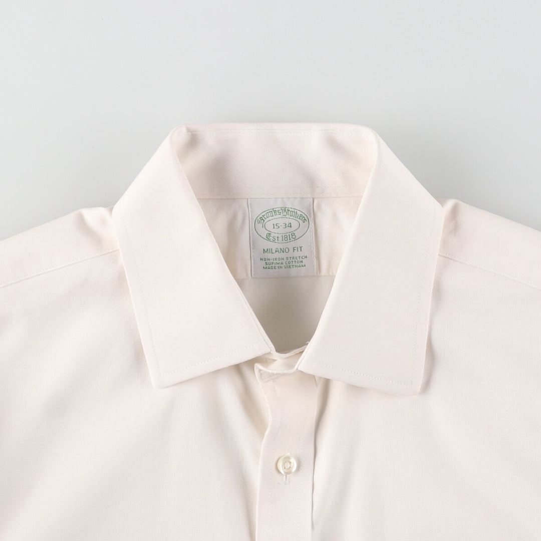 Brooks Brothers Est.1818 Milano Fit Long Sleeve Button Down Shirt Men's Medium /eaa454219